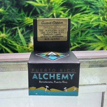 PR Alchemy Guava Cream 1g (79.47% THC)